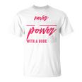 Never Underestimate The Power Of A Girl With A Book Read T-Shirt