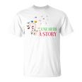 Unearth a Story Summer Reading 2026 Dandelion Books Readers Premium Tri-Blend T-Shirt