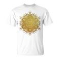 Vector Equilibrium 神聖なジオメトリーメタトロン 生命の花 Tシャツ