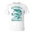 Vintage All Booked For The Summer Book Girl Summer Coquette T-Shirt