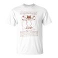 Vitruvian Corgi Tシャツ