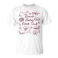 Women's Reading Book Lover Bookish Summer Beach Babes Book Club T-Shirt