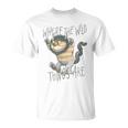 かいじゅうたちのいるところスケッチ・ワイルド・シング Tシャツ