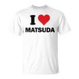 アイハート 松田 日本 愛 日本土産 Tシャツ