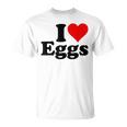 アイラブエッグアイハートエッグ Tシャツ