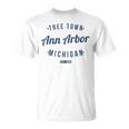 アナーバー ミシガン州 レトロ ヴィンテージ お土産 Mi アナーバー Tシャツ