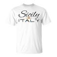 イタリア シチリア島 レモン お土産シチリア島 Tシャツ