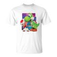 ザ・スーパーマリオギャラクシー・ムービー Toad And Yoshi Galaxy Fun Tシャツ