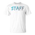 スタッフバックプリントデザインtシャツ イベントスタッフ用 Tシャツ