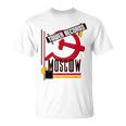 タワーレコード モスクワ レトロ ヴィンテージ 音楽 Tシャツ