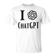 チャット Gpt が大好きです Tシャツ