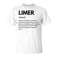 トリニダード・トバゴ Limer Definition Liming Lime Tシャツ