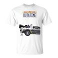 バック・トゥ・ザ・フューチャー Outatime ナンバープレート 長袖tシャツ Tシャツ