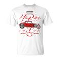 ホットロッド ホットロッド ハイボーイ T-バケツ ロッカリー 1930年代 ピンストライプ Tシャツ