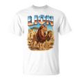 ライオン ヴィンテージ 70年代 90年代 レトロ ライオン アフリカ 動物好き Tシャツ
