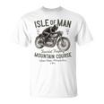 レトロ マン島 Tt レース ヴィンテージ レーシング バイクレース Tシャツ