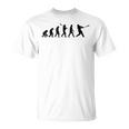 人類進化野球 Tシャツ