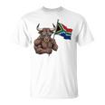 南アフリカ 国旗 南アフリカのルーツ Tシャツ