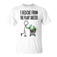 庭師、植物 Tシャツ
