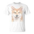 文字絵 柴犬 Tシャツ