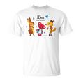 森のぬいぐるみラズ 森の音楽隊 Tシャツ
