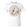 老人はレンチを回す 彼の 80年代 ヴィンテージ メカニック Tシャツ