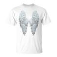 背面に天使の羽。 Tシャツ