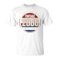 裏面 ヴィンテージ 20 誕生日 デコレーション メンズ 20歳 2006 20歳 Tシャツ