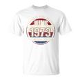 裏面 ヴィンテージ 53 誕生日 デコレーション メンズ 53歳 1973 53歳 Tシャツ
