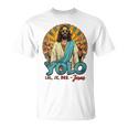 面白いキリスト復活祭の日イエス Tシャツ