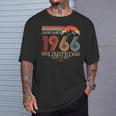 1966年1月生まれ 還暦祝い 60歳 誕生日 ヴィンテージ レトロ 1966 ギフト 男性 女性 Tシャツ 彼への贈り物