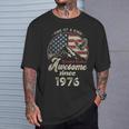 1976 愛国的なイーグル、50歳の誕生日、アメリカ国旗 愛国的 Tシャツ 彼への贈り物