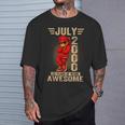2000年7月26日誕生日メンズレディース素晴らしいテディベア。 Tシャツ 彼への贈り物