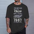 39歳の誕生日 1987年クラシックカー Tシャツ 彼への贈り物