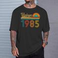 41歳の誕生日プレゼント 41歳 男性 女性 レトロ ヴィンテージ 1985 Tシャツ 彼への贈り物