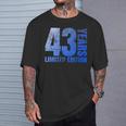 43歳 男性 ギフト 43歳 誕生日プレゼント 女性用 Tシャツ 彼への贈り物