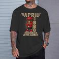 4月 38歳の誕生日 男性 女性 1988年 素晴らしいテディベア Tシャツ 彼への贈り物