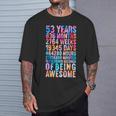 53歳の誕生日の面白いシャツ オールドメーター 面白い53歳ギフト Tシャツ 彼への贈り物