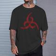 666 デビルグラフィック 獣の数 サタン Tシャツ 彼への贈り物