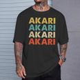Akari 灯 Tシャツ 彼への贈り物