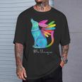 Alebrije Mexicano Perro -E Único Y Diferente México Frase Camiseta unisex Regalos para él