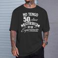 I Am Not 50歳 I Have 18 With 32 Experience 誕生日 Tシャツ 彼への贈り物
