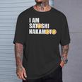 I Amatoshi Nakamoto Bitcoin Creator Meme Tシャツ 彼への贈り物