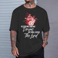 As For Me And My Drums We Willerve The Lord Drummer Tシャツ 彼への贈り物