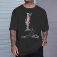 Balla Ballerina イニシャル 名前 I、ダンス、モノグラム、バレエ Tシャツ 彼への贈り物
