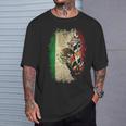 Barber Pole メキシコ国旗 ベスト バーバー シャツ メンズ Tシャツ 彼への贈り物
