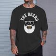 The Beard 白髭 サングラス スカル風 メンズ バーバー スタイル アイコン Tシャツ 彼への贈り物