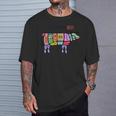 Beef Meat Cuts Line Art Butcher Cut Illustration Graphic Tシャツ 彼への贈り物
