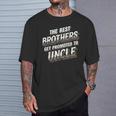 The Best Brothers Get Promoted To Uncle 面白い服 Tシャツ 彼への贈り物