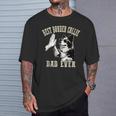 Best Dog Dad Ever ヴィンテージ 面白い かわいい ボーダーコリー 犬 Tシャツ 彼への贈り物